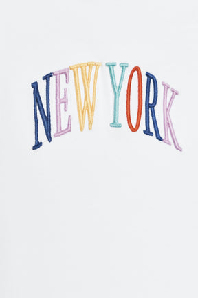 EMBROIDERED FASHION TOP