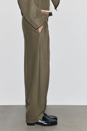 Straight-Leg Trousers