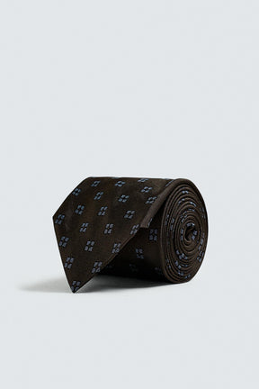 100% SILK JACQUARD TIE - Image 2