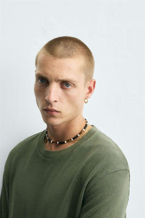 WASHED COTTON SWEATER - Image 5