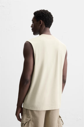 COTTON TANK T-SHIRT - Image 3