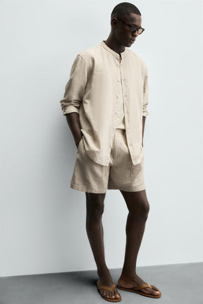 BERMUDA SHORTS LINEN BLEND - Image 6