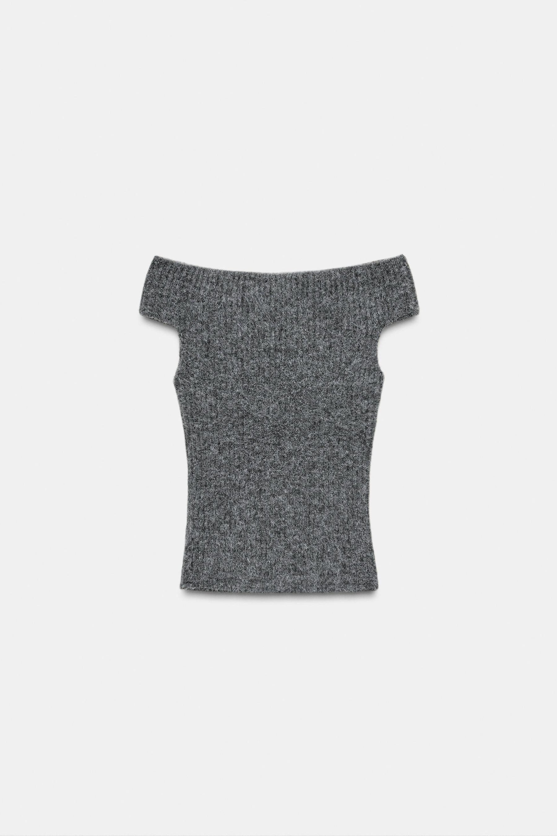 RIBBED KNIT TOP - Image 7