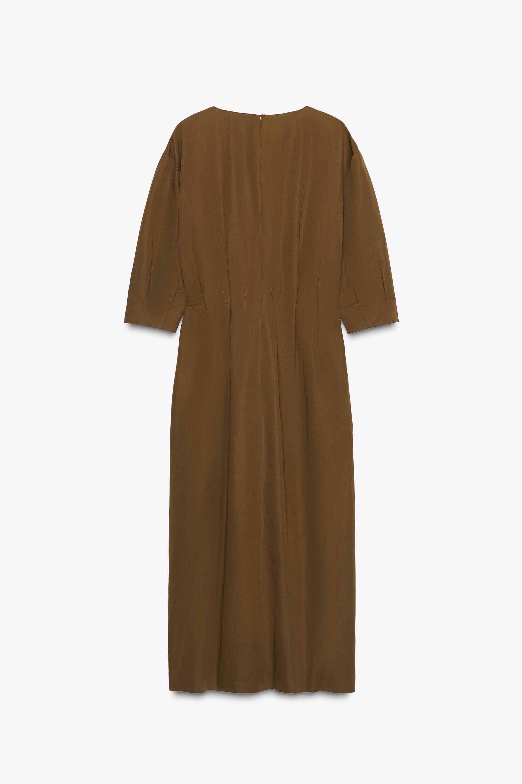 ZW COLLECTION PLEATED MIDI DRESS - Image 6