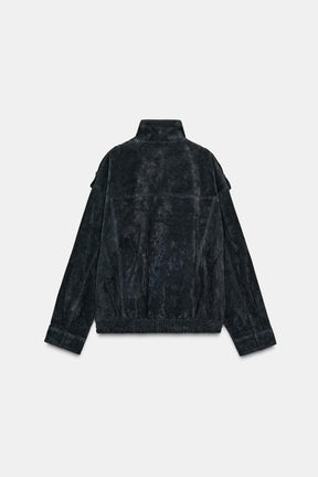 Suede Leather Jacket