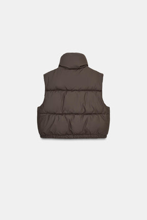 RUBBERISED PADDED GILET - Image 6