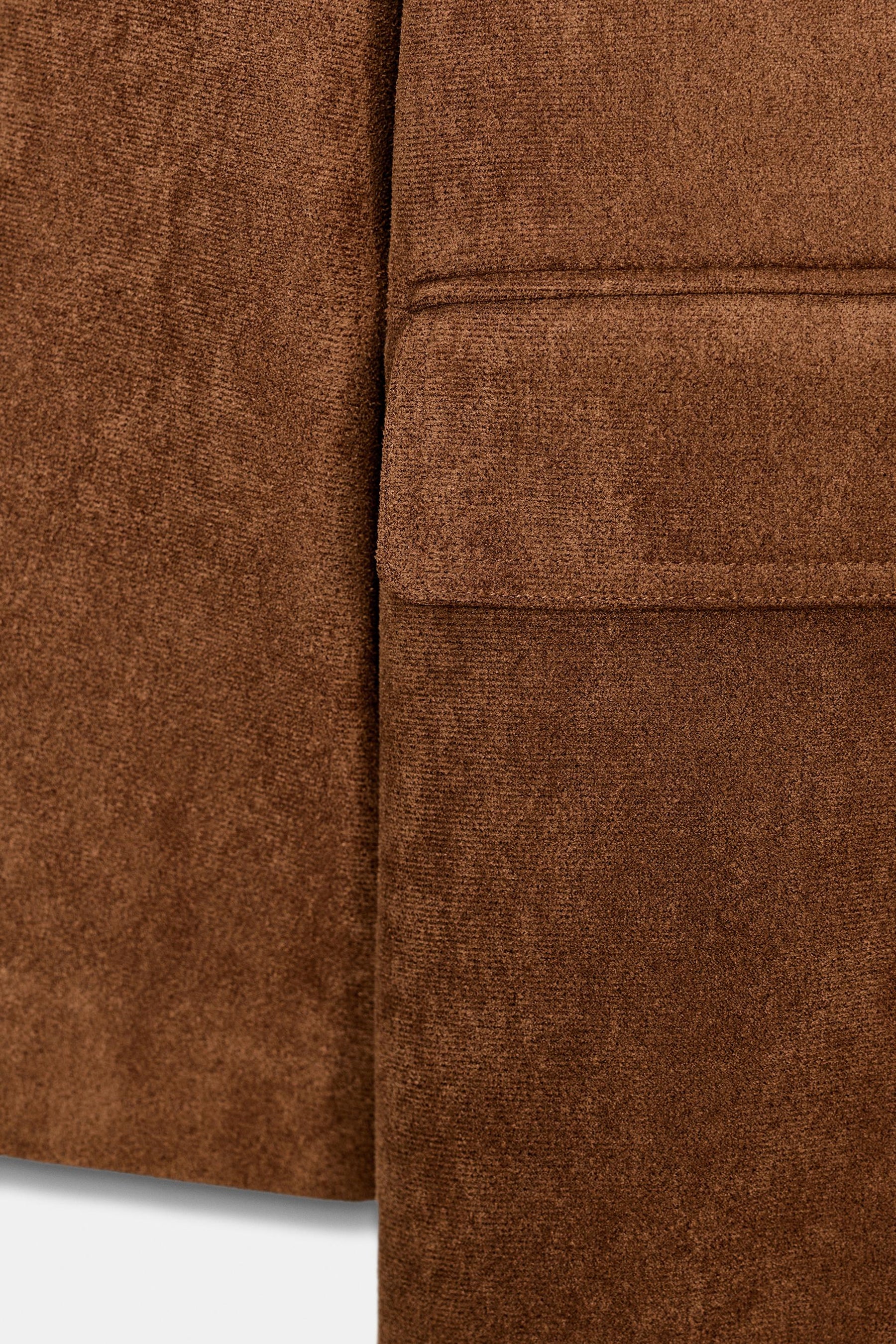 FAUX SUEDE FROCK COAT - Image 8