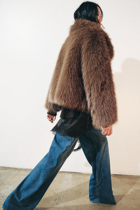 Faux Fur Coat