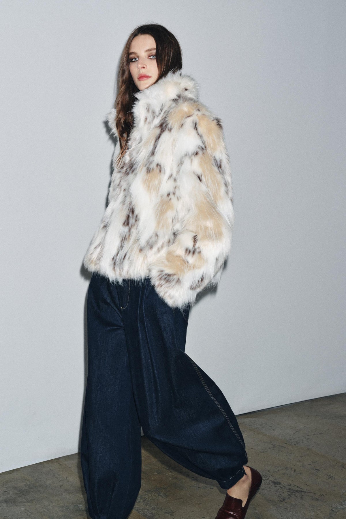 Faux Fur Coat