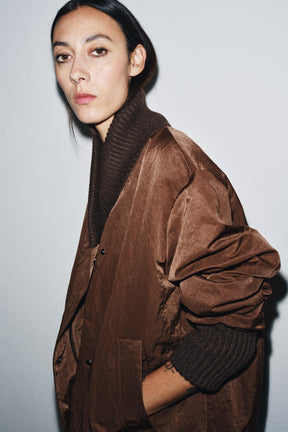 ZW COLLECTION RIBBED JACKET - Image 2