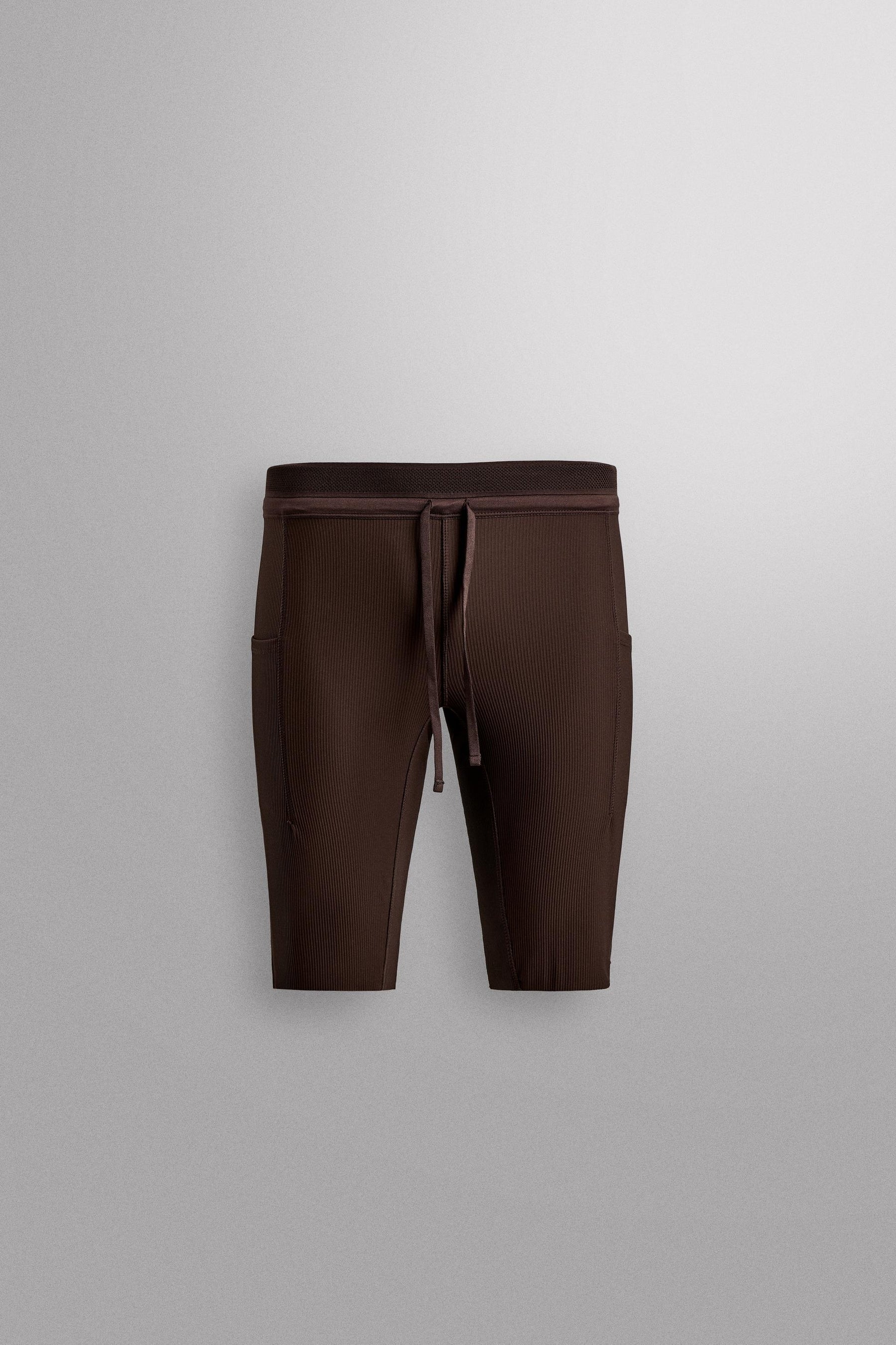 SHAPEWEAR RUNNING LEGGINGS WITH TEXTURE - Image 1