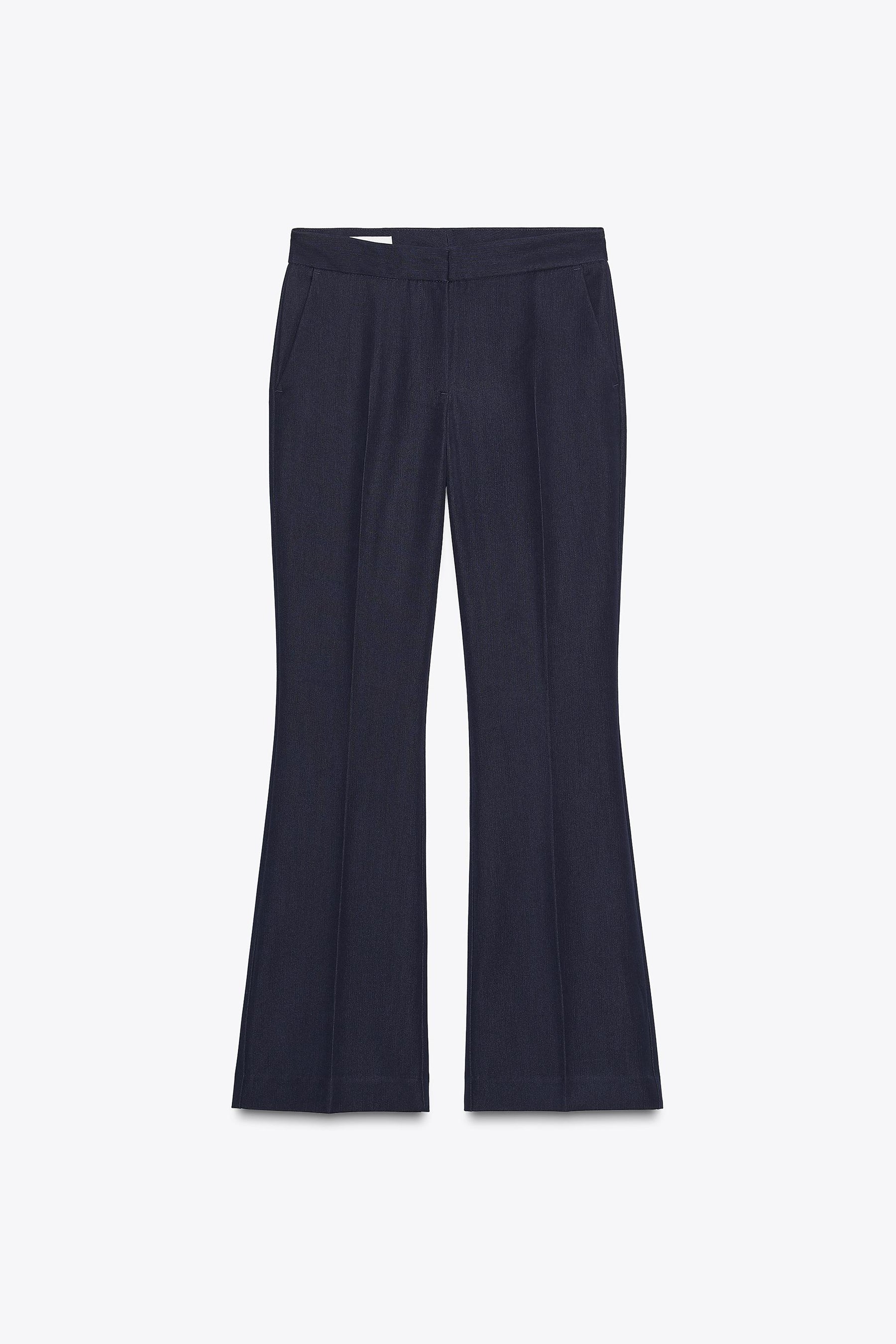 STRAIGHT-LEG TROUSERS