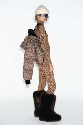 Thermal Seamless Jacquard T-Shirt