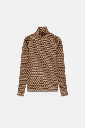 Thermal Seamless Jacquard T-Shirt