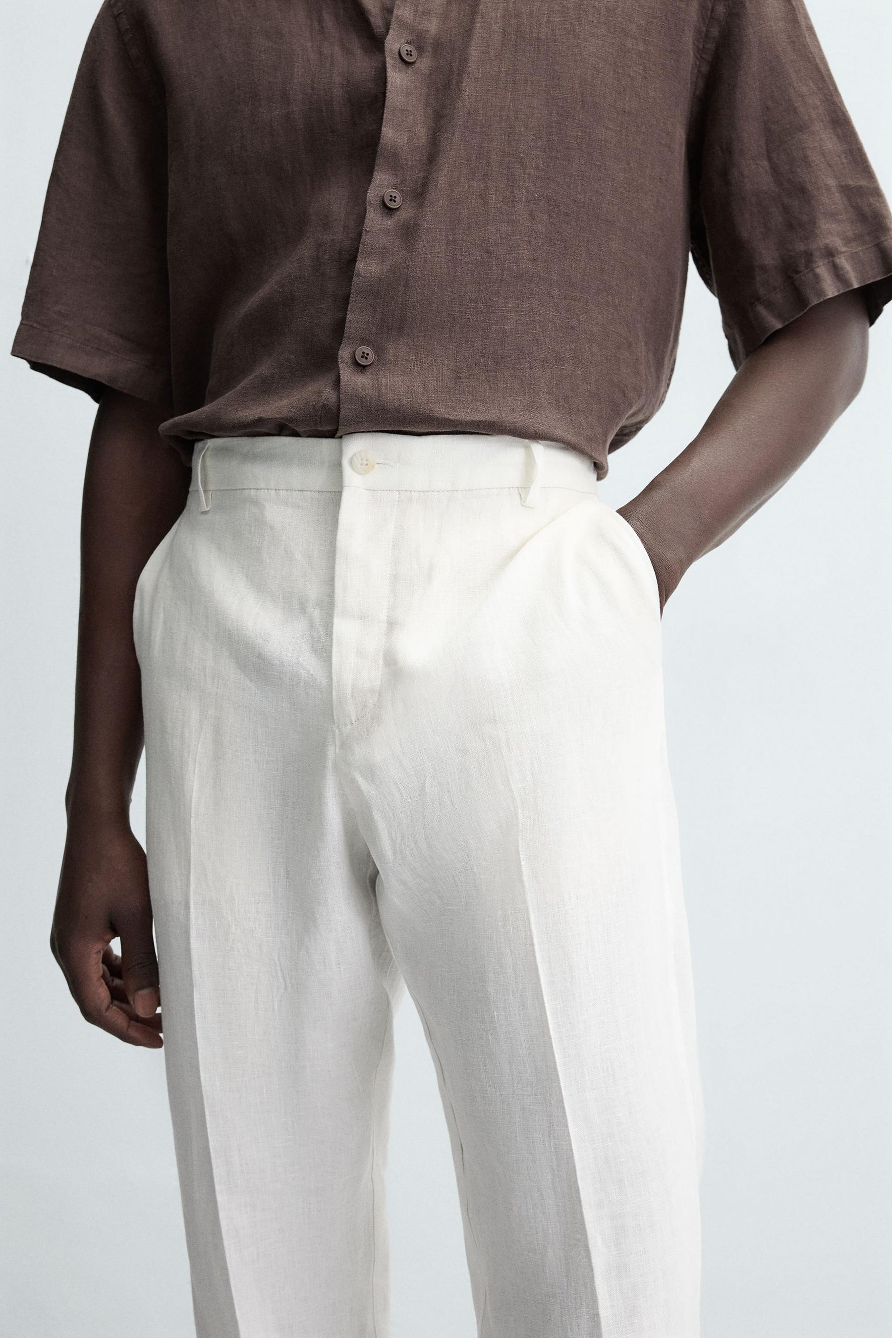 100% LINEN TROUSERS - Image 5