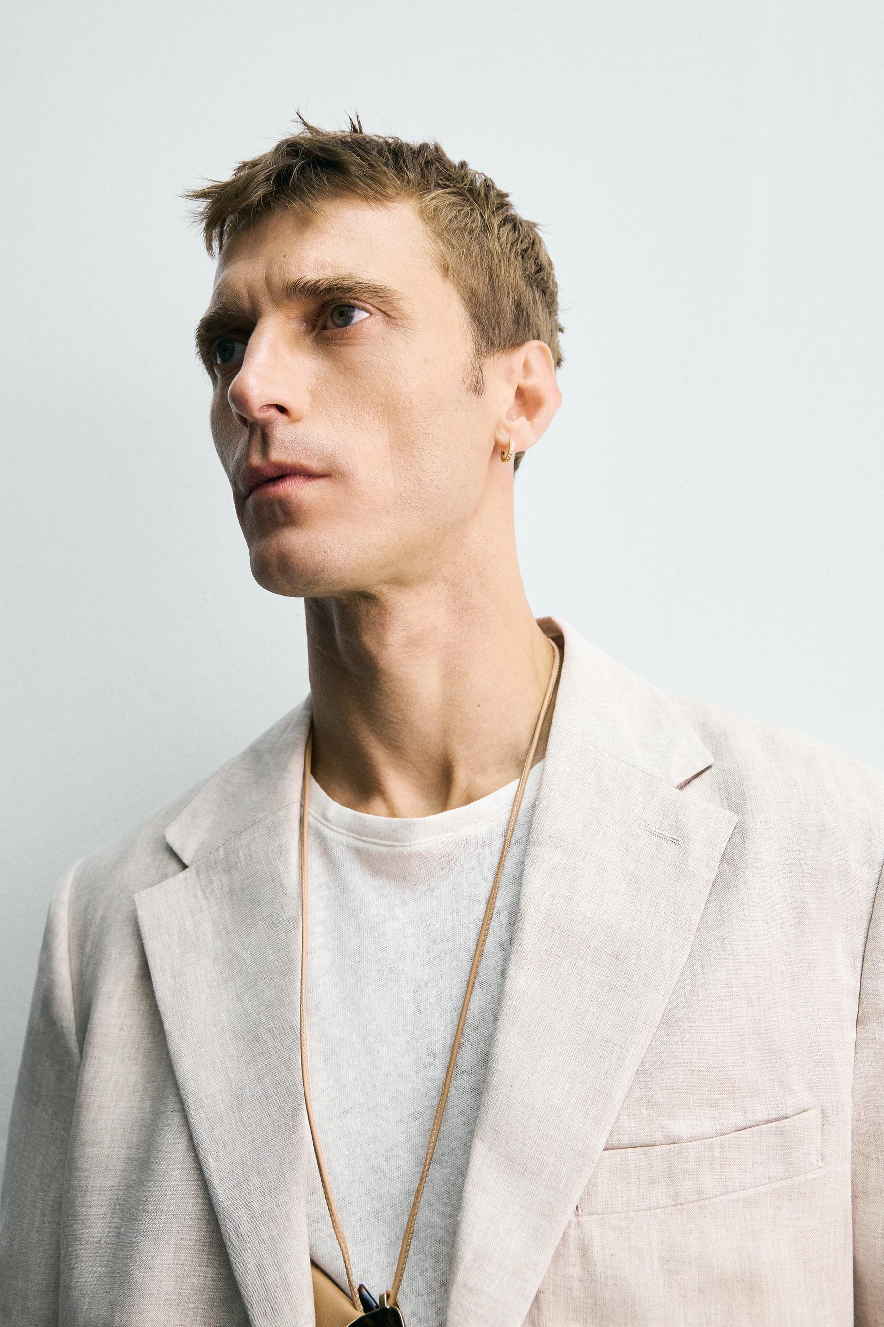 100% LINEN SUIT BLAZER - Image 5