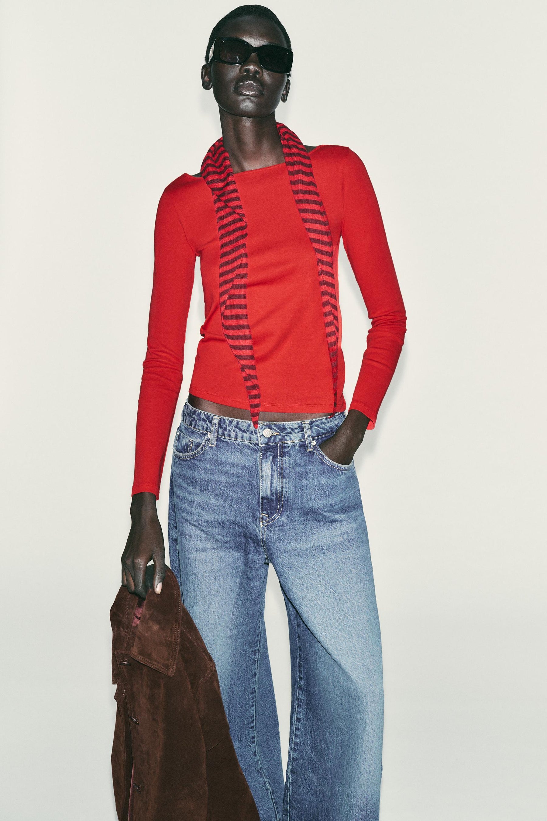 Cotton Boat Neck Tee