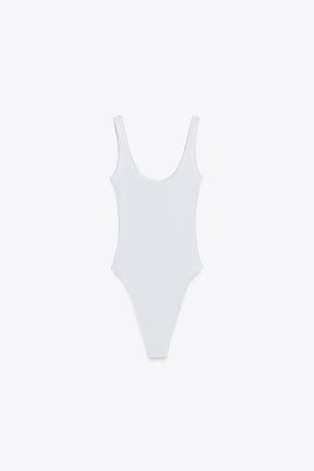 Ribbed Bodysuit