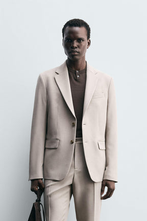 SLIM FIT SUIT BLAZER - Image 2