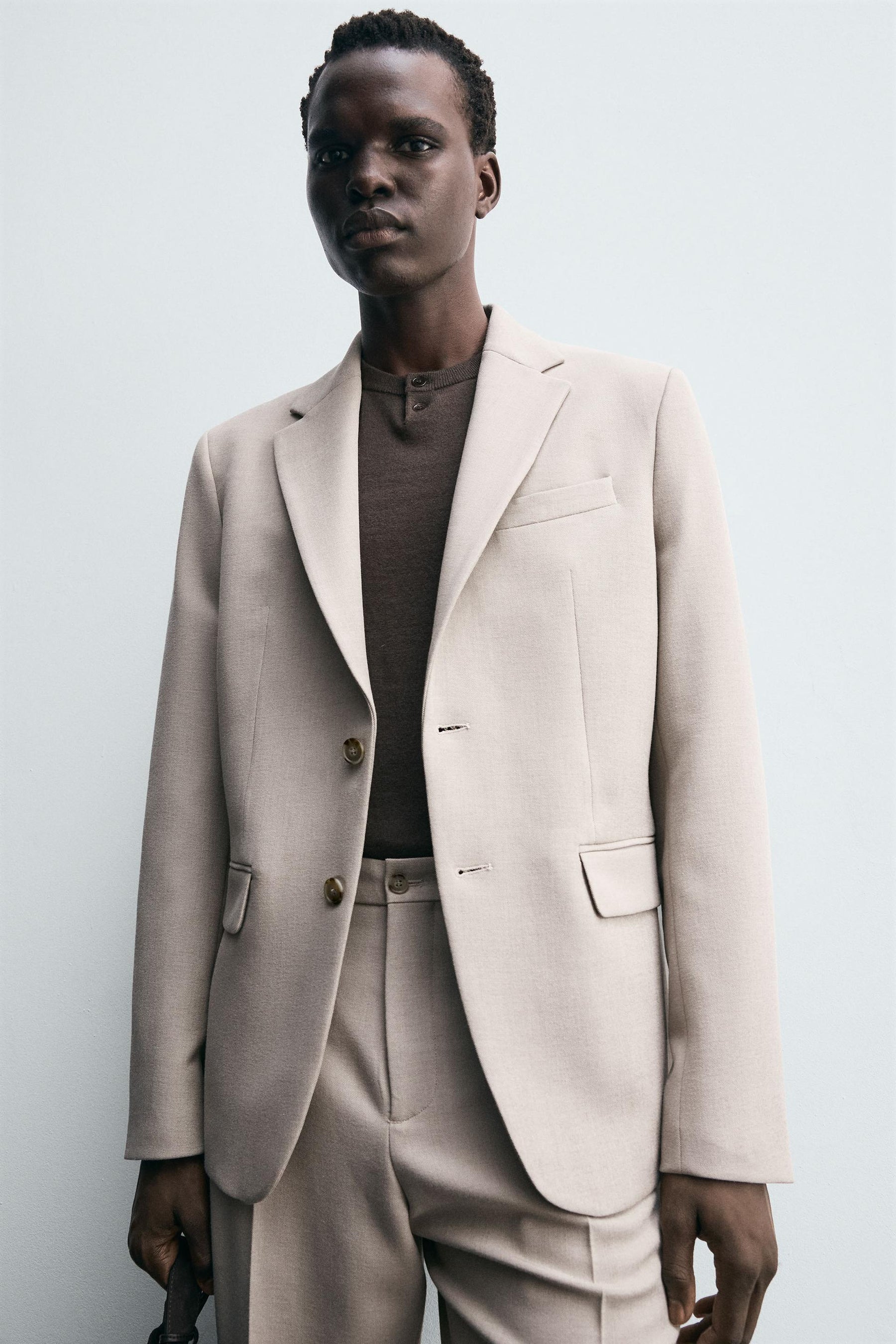 SLIM FIT SUIT BLAZER - Image 5