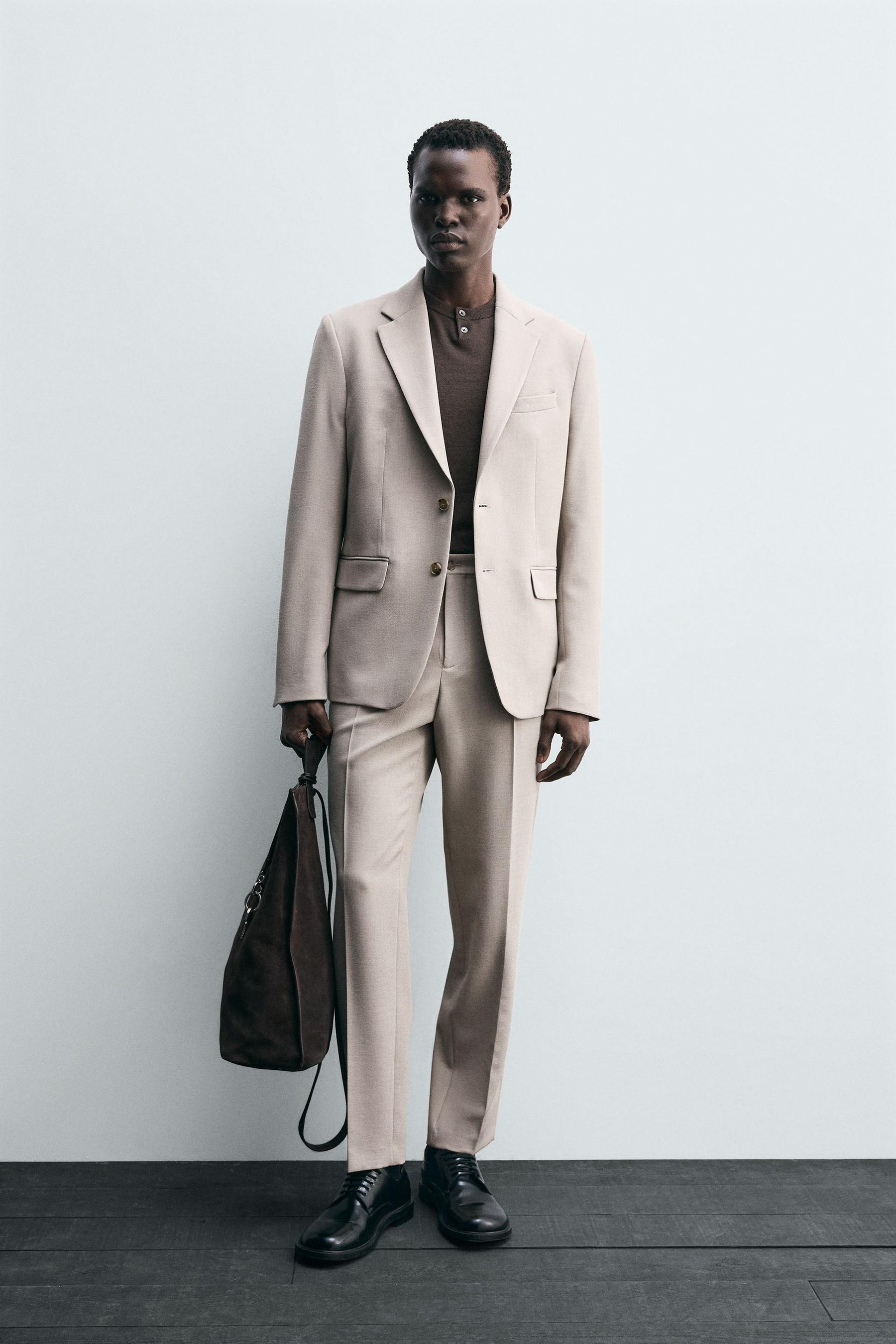 SLIM FIT SUIT BLAZER - Image 1