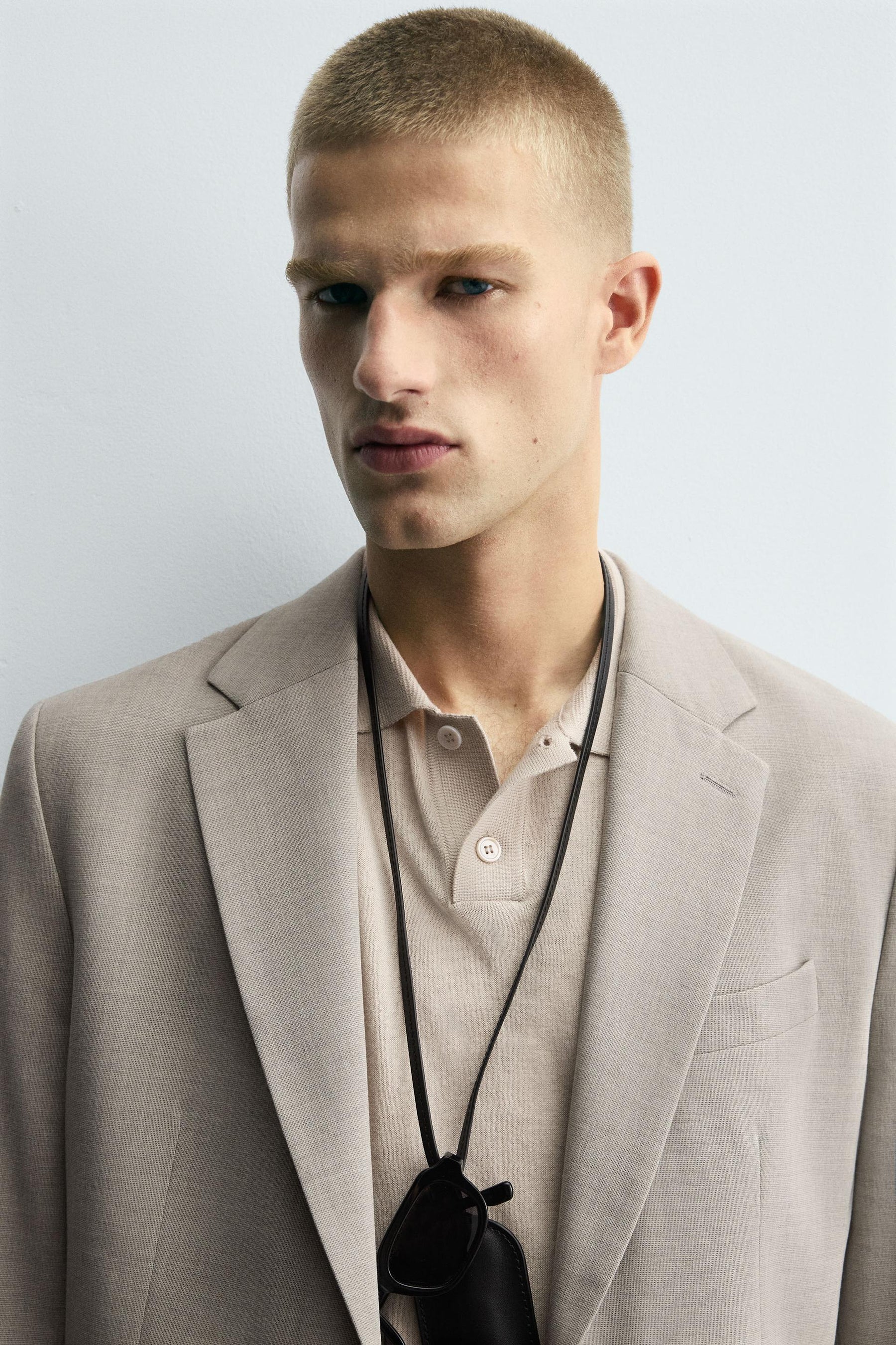 TEXTURED SUIT BLAZER - Image 6