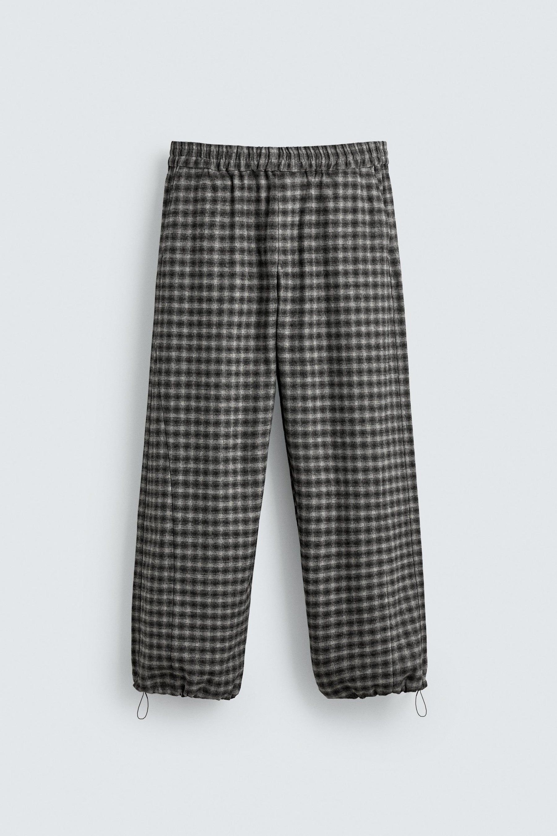 RELAXED FIT TEXTURED TROUSERS - Image 7