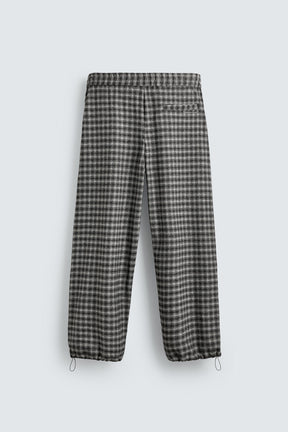 RELAXED FIT TEXTURED TROUSERS - Image 8