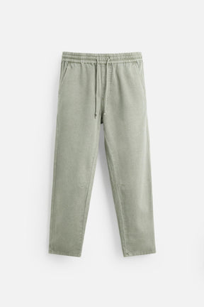 COTTON - LINEN TROUSERS - Image 6