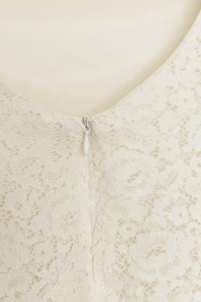 SHORT LACE DRESS - Image 7