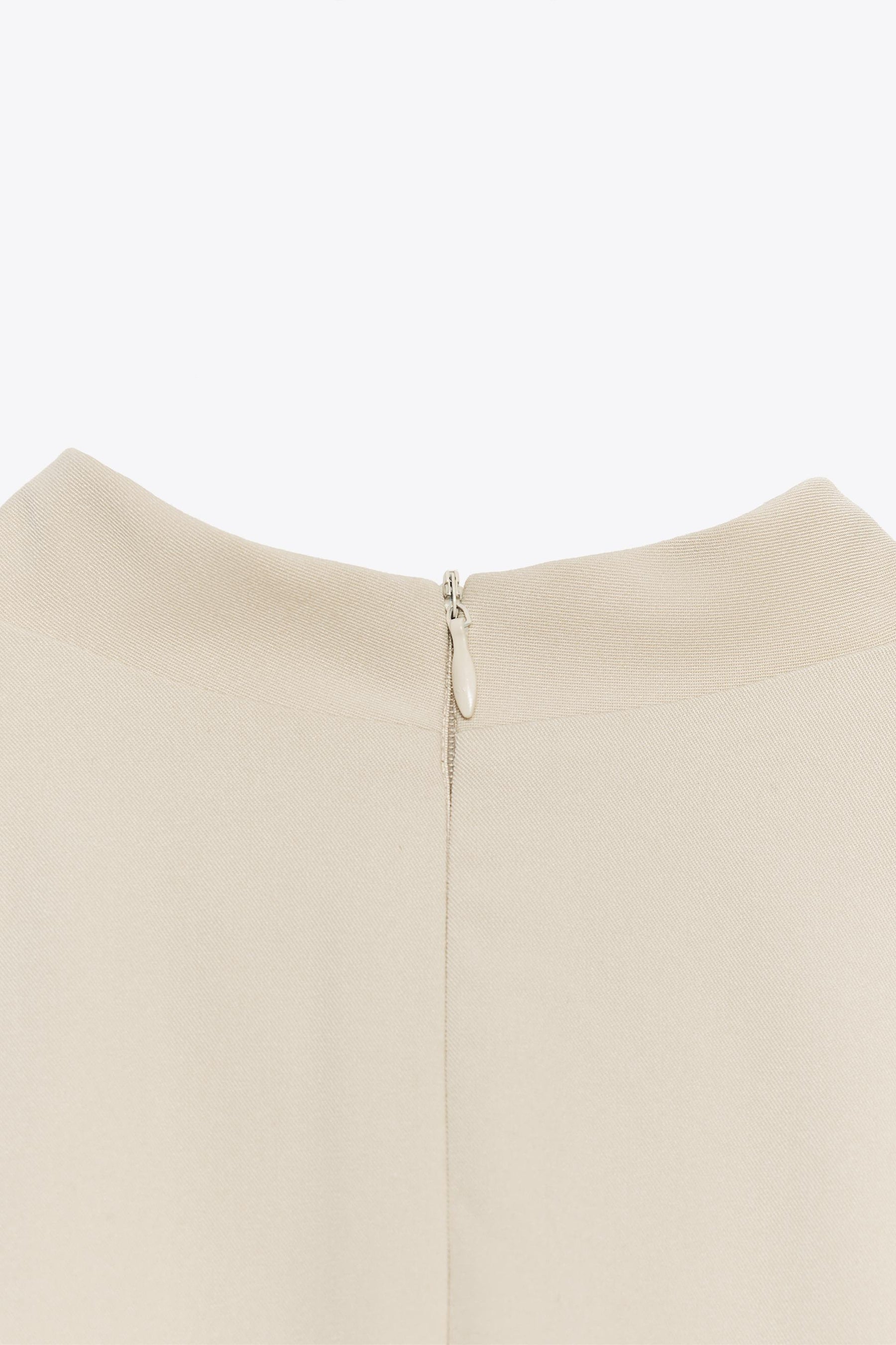 DRAPED NECK SHORT DRESS - Image 2