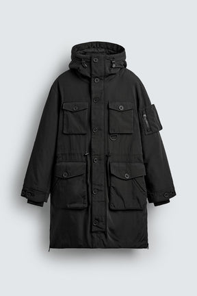 WATER-REPELLENT PADDED TECHNICAL PARKA - Image 6