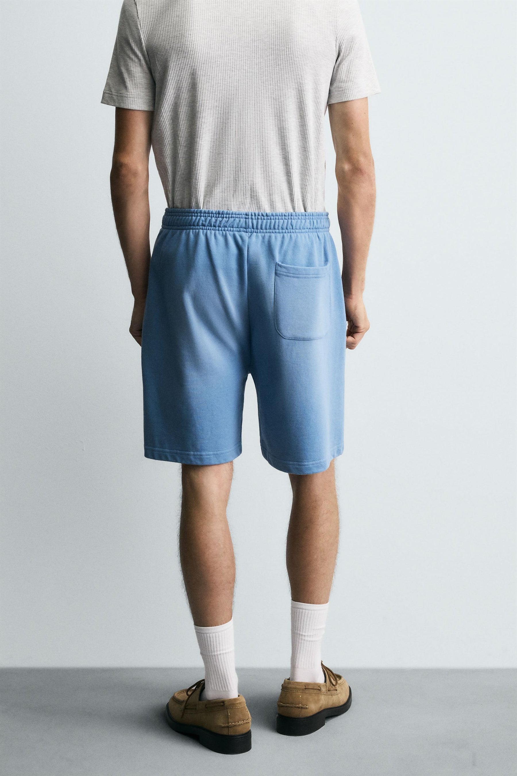 SPRAY WASHED BERMUDA SHORTS - Image 3