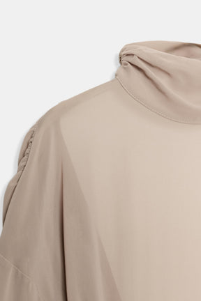 Georgette Bodysuit with Detail