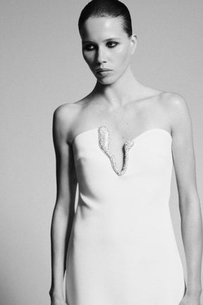 JEWEL DETAIL SHORT DRESS - Image 2