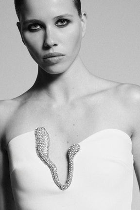 JEWEL DETAIL SHORT DRESS - Image 3