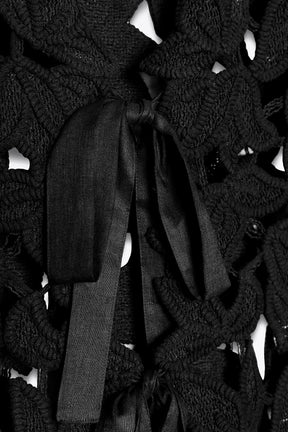 ZW COLLECTION CROCHET WAISTCOAT - Image 3