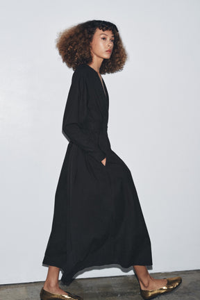 ZW COLLECTION PLEATED MIDI DRESS - Image 3