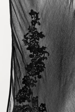 FLORAL GEORGETTE SKIRT