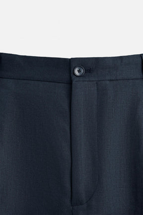 100% LINEN PLEATED TROUSERS - Image 9