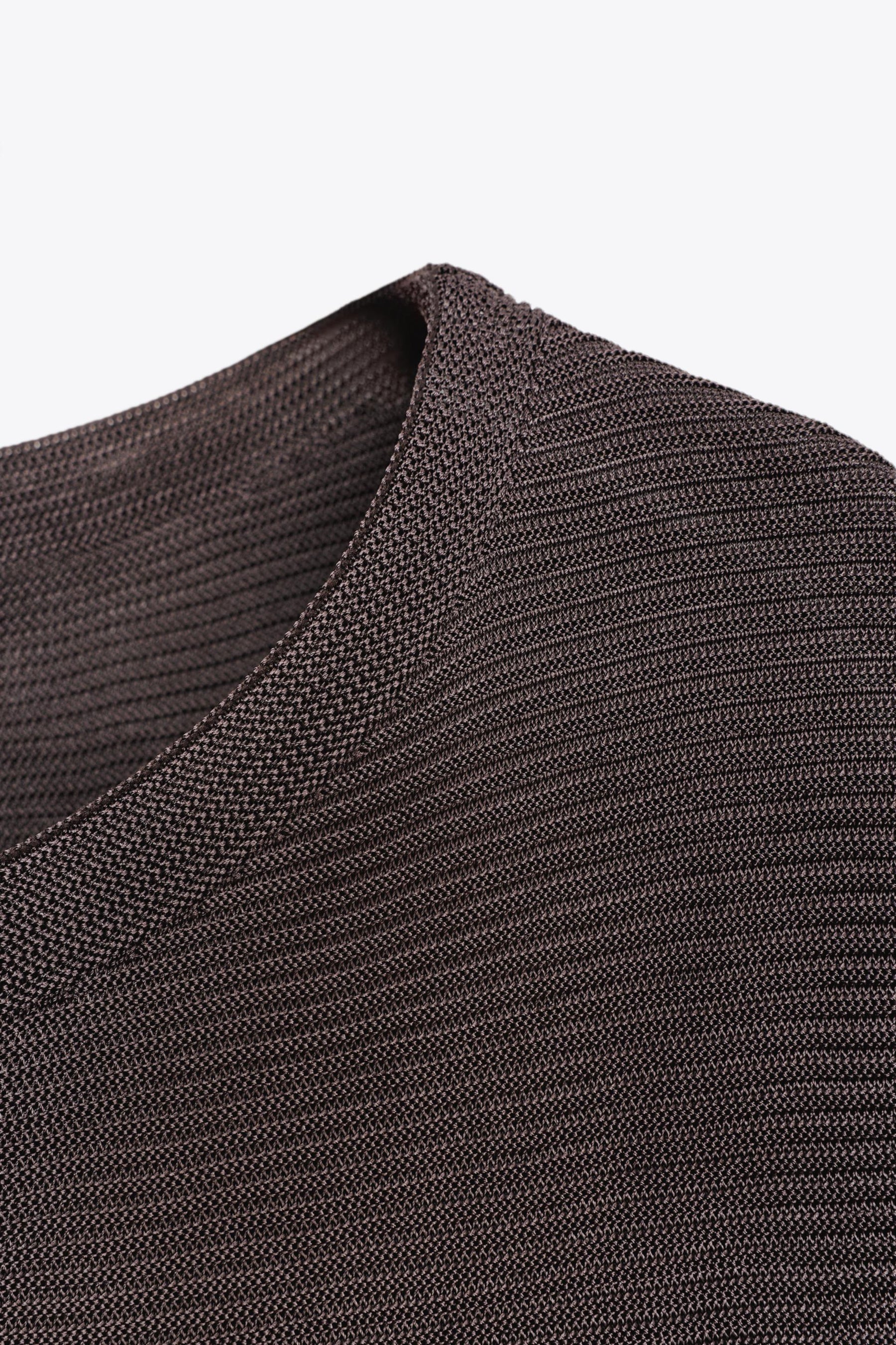 SLEEVELESS RIB KNIT TOP - Image 6