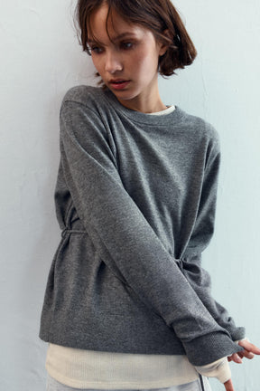 LACE-UP OPEN BACK JUMPER