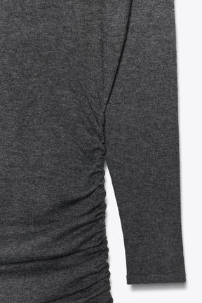 HOODIE KNIT MINI DRESS - Image 9