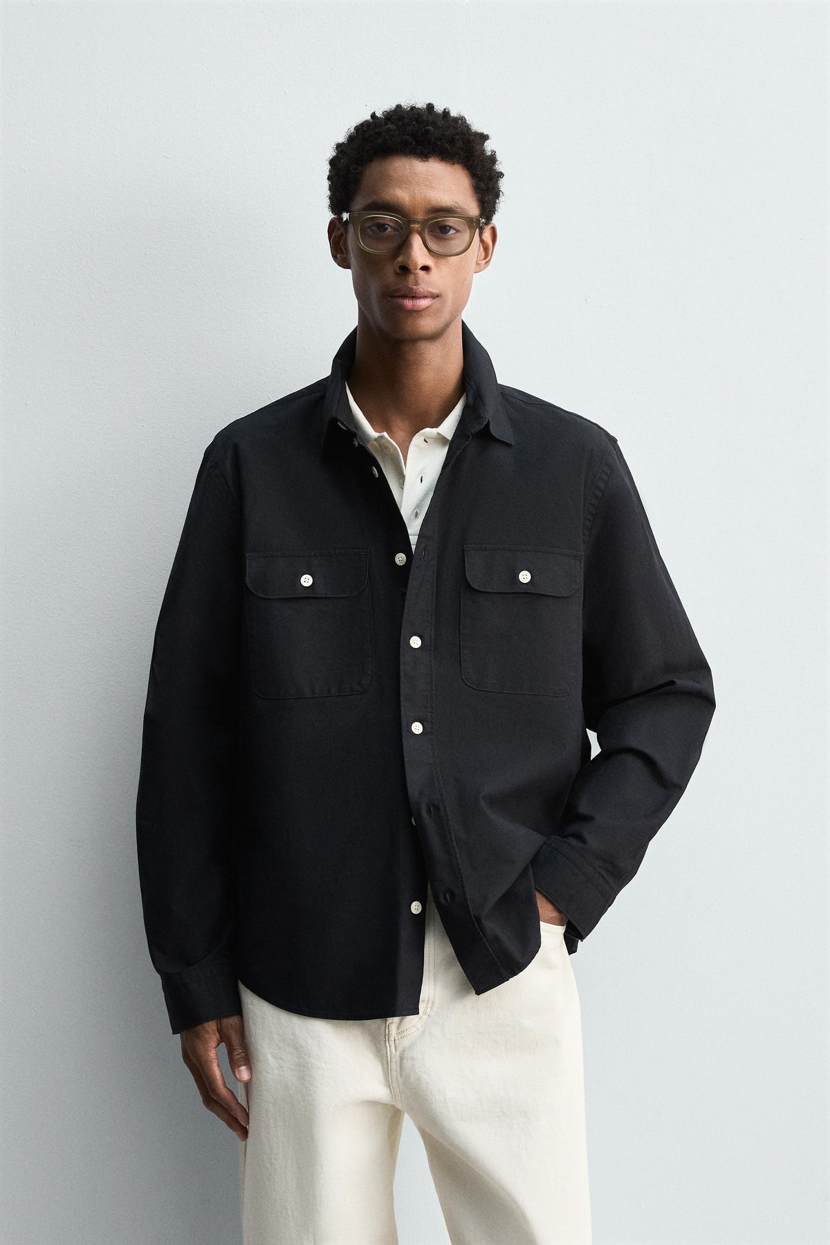 OVERSHIRT WITH POCKETS - Image 2