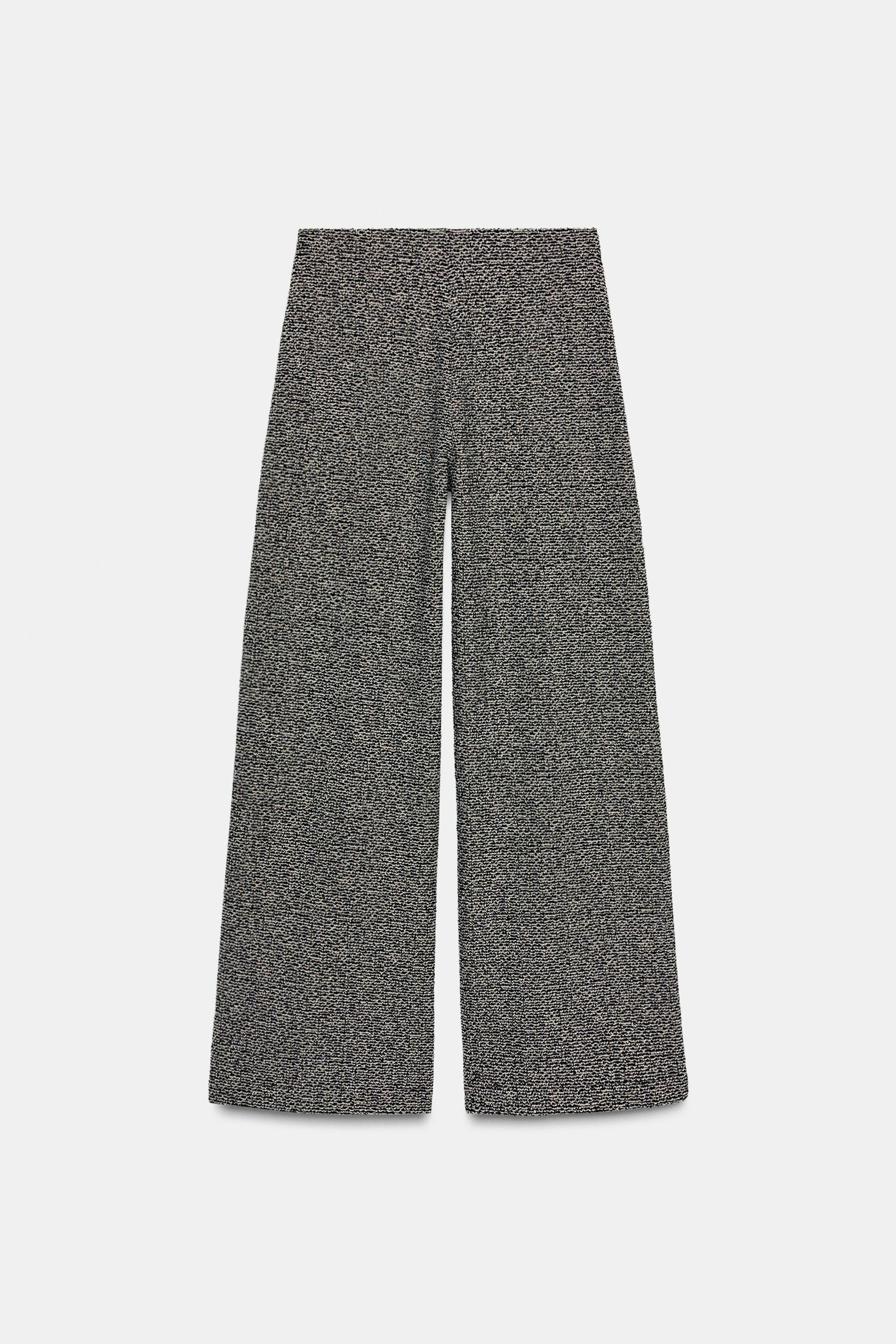 Textured Trousers