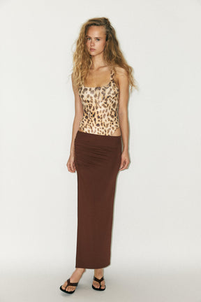 STRAPPY POLYAMIDE BODYSUIT