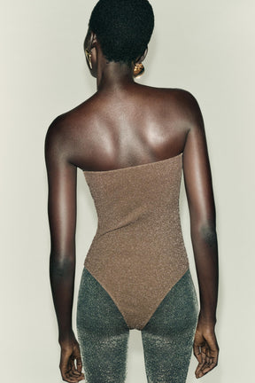 Metallic Thread Bodysuit