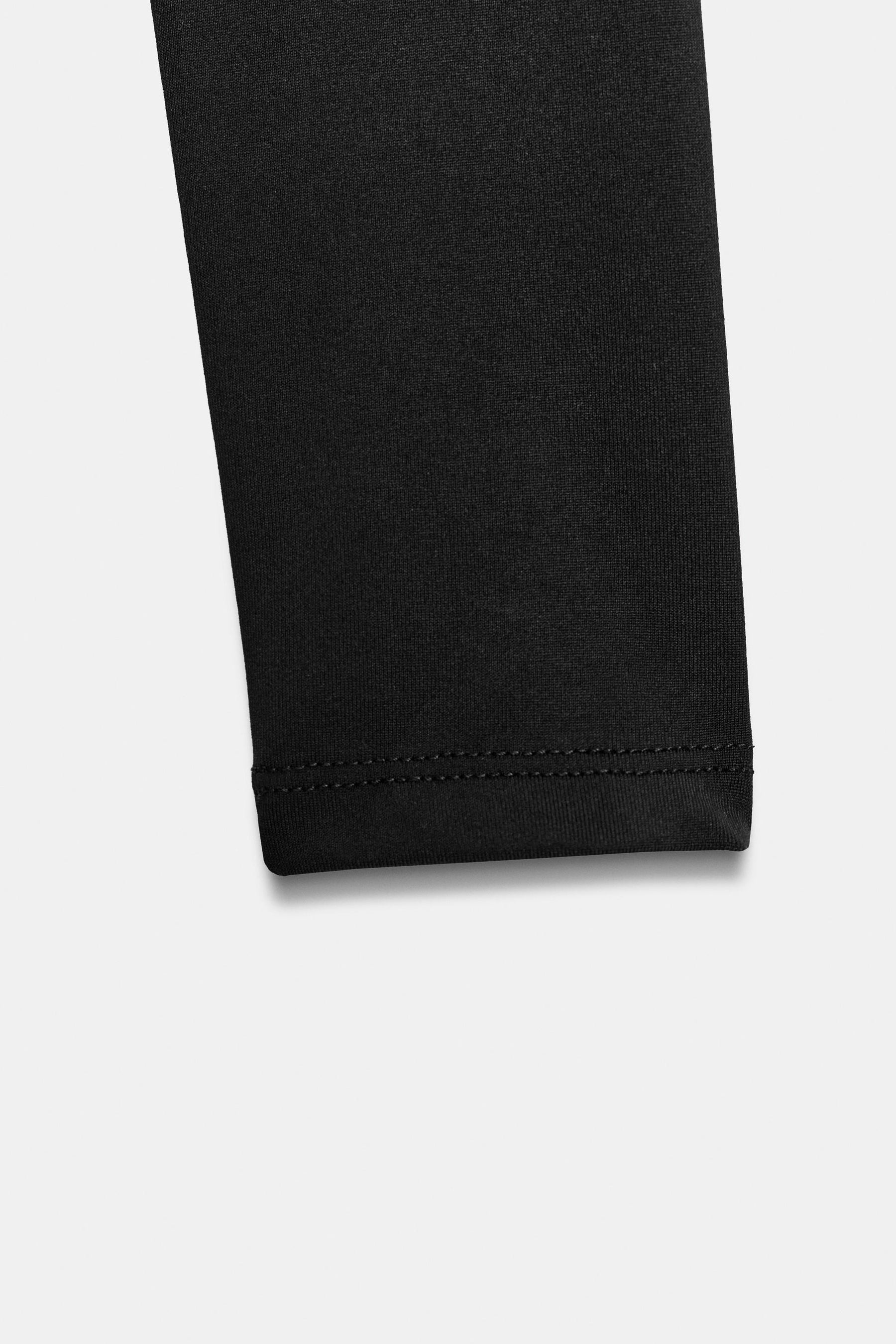 POLYAMIDE SQUARE-NECK BODYSUIT