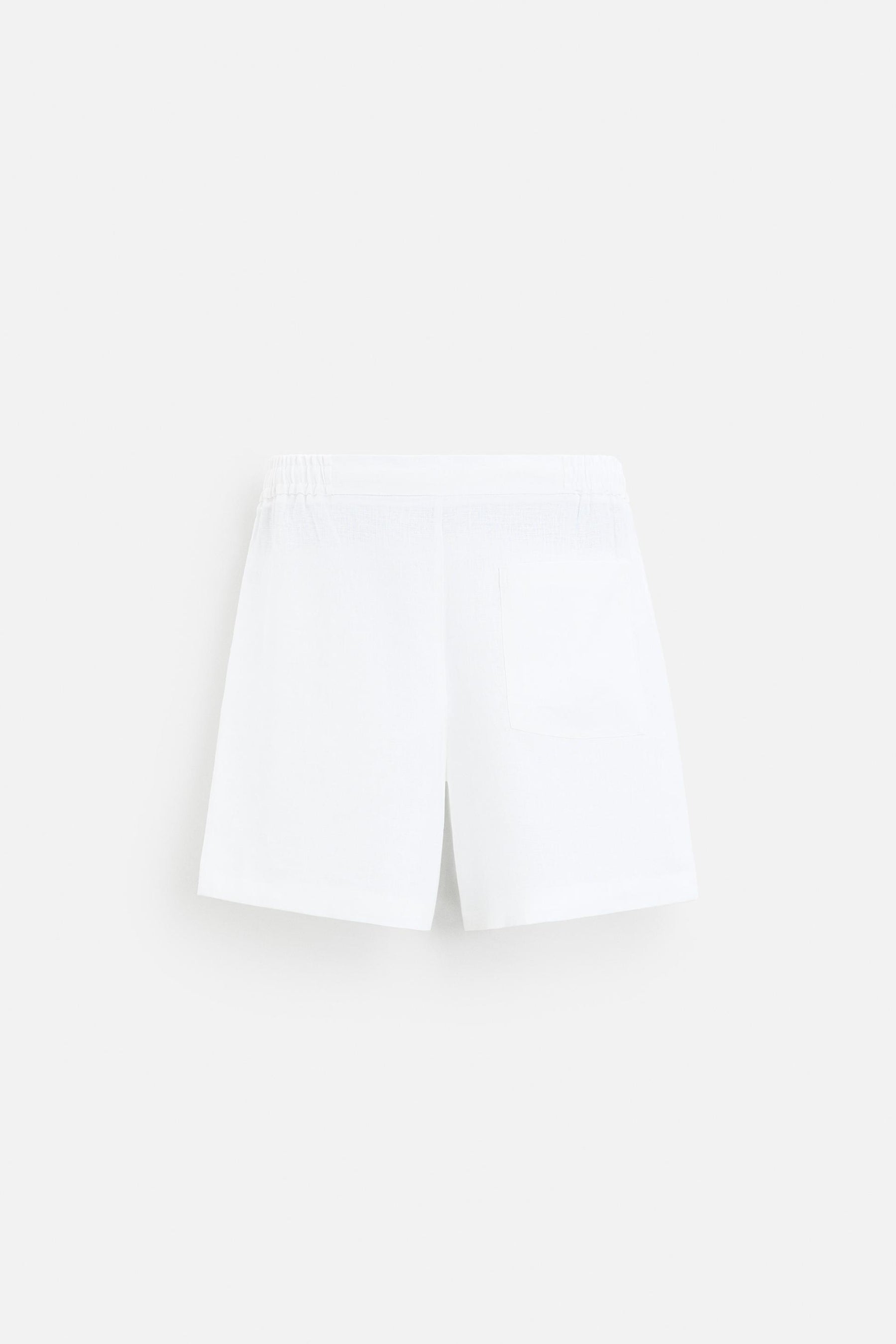 100% LINEN BERMUDA SHORTS - Image 7