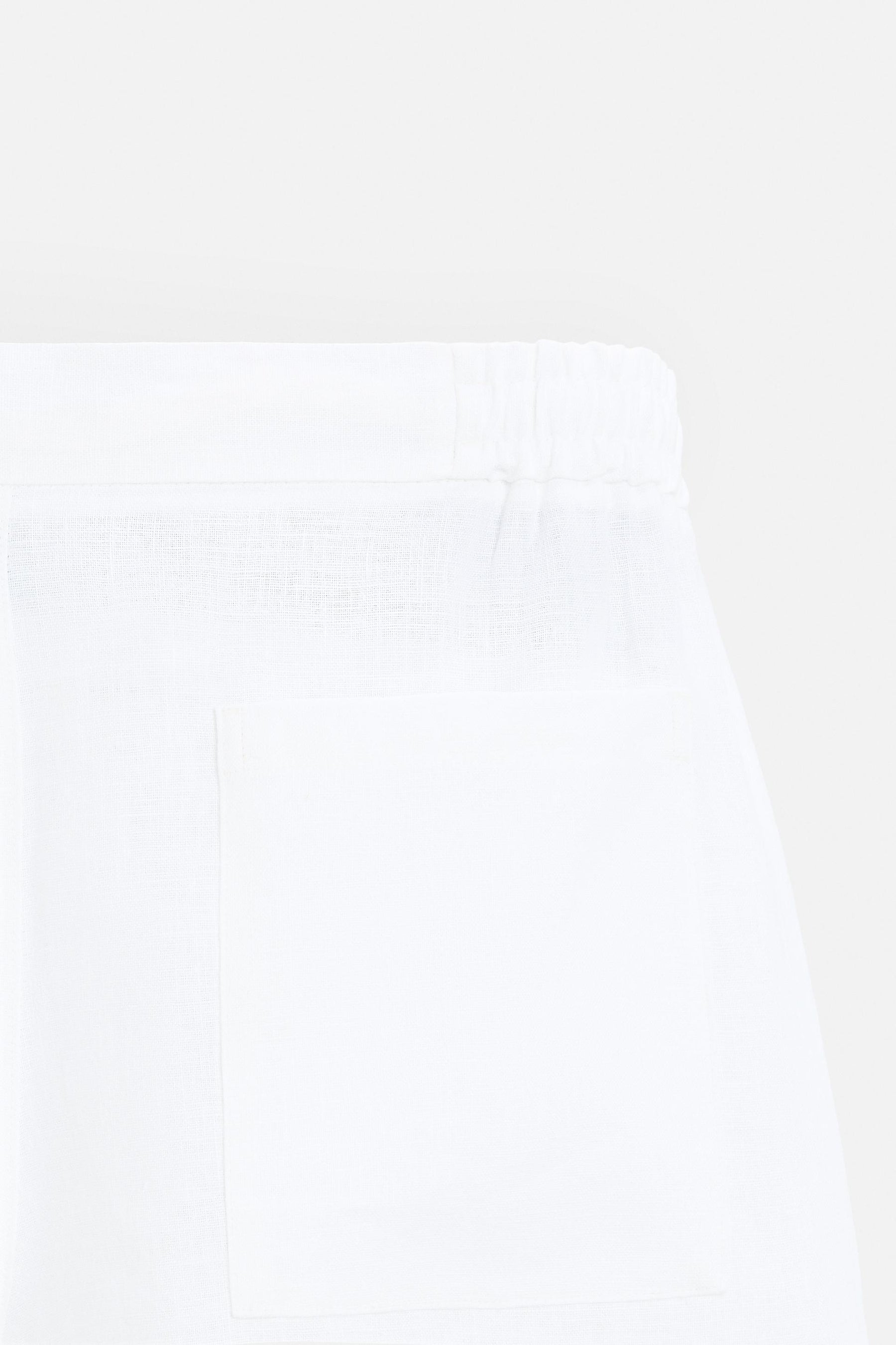 100% LINEN BERMUDA SHORTS - Image 9